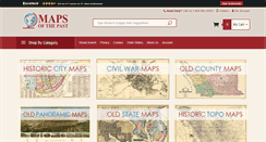 Desktop Screenshot of mapsofthepast.com